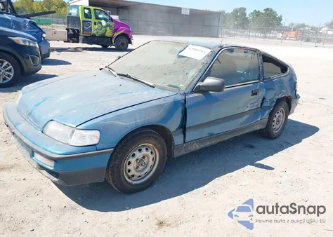 1991 Honda Civic Crx from USA, damaged, VIN JHMED8353MS006853